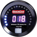QUICKCAR RACING PRODUCTS Digital Water Pressure Gauge 0-100 PSI, 2-1/16 Inch, Electric, Black Face