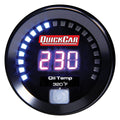 QuickCar Racing Products QRP67-009 Digital Oil Temperature Gauge 100-320°F, 2-1/16 Inch Black Face, Electric and Digital Display
