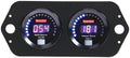 QuickCar Racing Products QRP67-2004 Digital 2-Gauge Panel Open Wheel Oil Pressure and Water Temperature