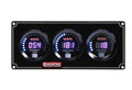 QuickCar Racing Products QRP67-2031 Digital 2-in-1 Gauge Panel Assembly with Oil Pressure, Water Temperature, and Tachometer in Black Face