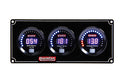 QuickCar Racing Products 67-3017 Digital 3-Gauge Panel Assembly with Oil Pressure, Water Temperature, and Voltmeter