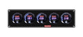 QuickCar Racing Products QRP67-5032 Digital 5 Gauge Panel Assembly with Oil Pressure, Water Temperature, Fuel Pressure, Water Pressure, and Oil Temperature