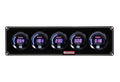 QuickCar Racing Products Digital 5-Gauge Panel Assembly with Oil Pressure, Water Temperature, Oil Temperature, Fuel Pressure, and Water Pressure - Black Face