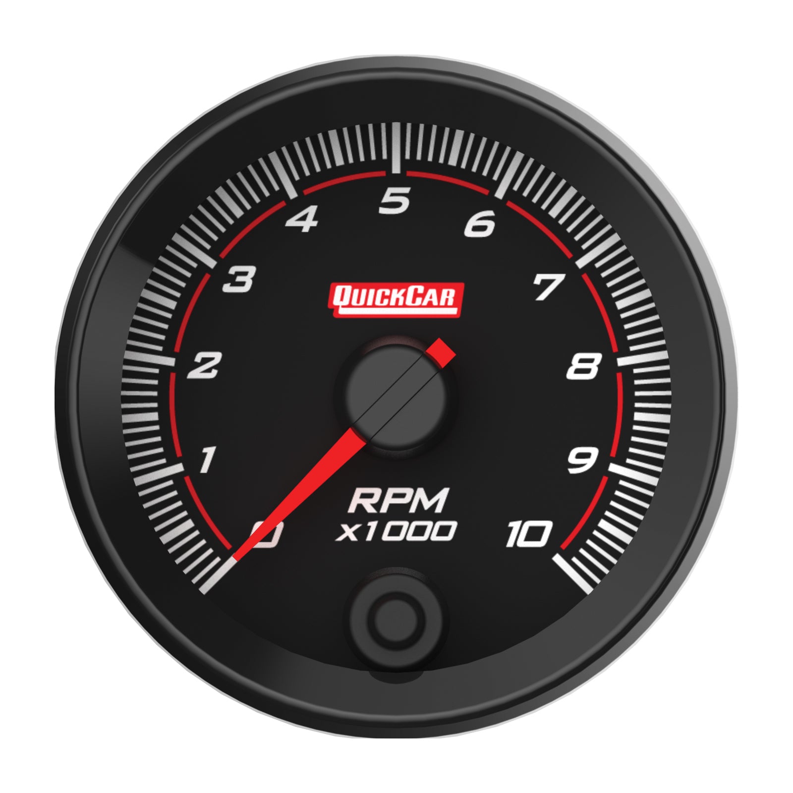QuickCar Racing Products QRP69-001 Redline Tachometer with Recall, 10,000 RPM, Electric Analog, Dash Mount with Shift Light