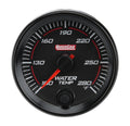 QuickCar Racing Products QRP69-006 Redline Water Temperature Gauge 100-280°F Electric Analog 2-5/8 Inch Black Face