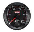 QUICKCAR RACING PRODUCTS 69-007 Redline Gauge Voltmeter, 8-18V, Analog, Full Sweep, 2-5/8 Inch Diameter, Black Face