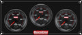 QuickCar Racing Products QRP69-3011 Redline Gauge Panel Assembly with Oil Pressure, Oil Temperature, and Water Temperature Gauges