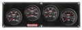 QuickCar Racing Products QRP69-3247 Redline 3-1 Gauge Panel Assembly with Oil Pressure, Water Temperature, Volt, and Tachometer, 2-5/8 Inch Diameter, Black Face