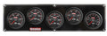 QuickCar Racing Products Redline 69-4251 Gauge Panel Assembly with Fuel Pressure, Oil Pressure, Oil Temperature, Tachometer, and Water Temperature, 2-5/8 Inch Diameter, Black Face