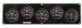 QuickCar Racing Products 69-4256 Redline 4-in-1 Gauge Panel with Tachometer, 2-5/8 Inch Diameter, Black Face