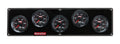 QuickCar Racing Products QRP69-5032 RedLine Gauge Panel Assembly with Oil Pressure, Water Temperature, Oil Temperature, Fuel Pressure, and Water Pressure Gauges