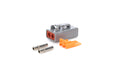 QUICKCAR RACING PRODUCTS 71-220 Deutsch Female Connector, 2-Pin Electrical Plug