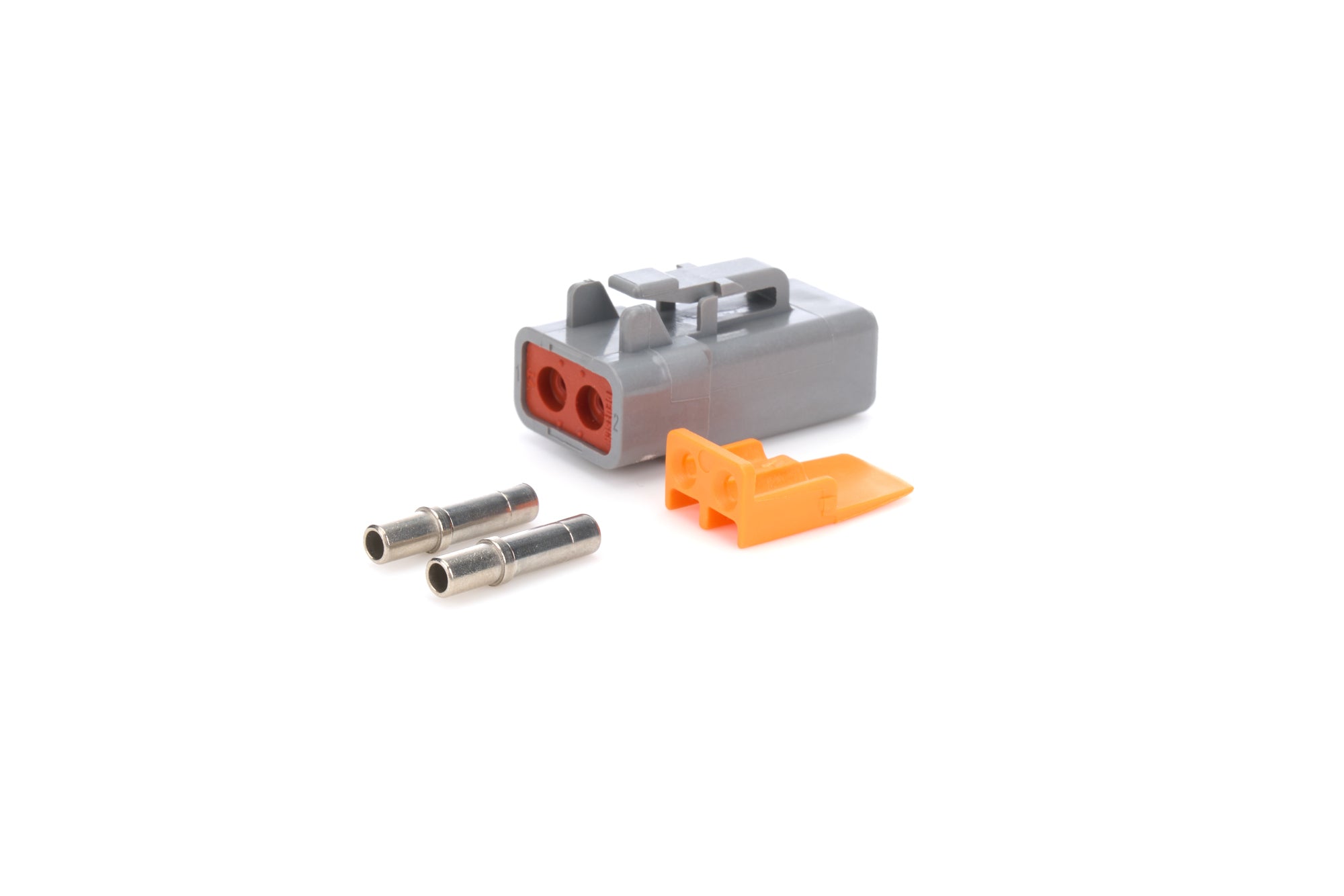 QUICKCAR RACING PRODUCTS 71-220 Deutsch Female Connector, 2-Pin Electrical Plug