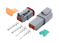 QUICKCAR RACING PRODUCTS 71-322 Deutsch 2-Pin Electrical Connector Kit