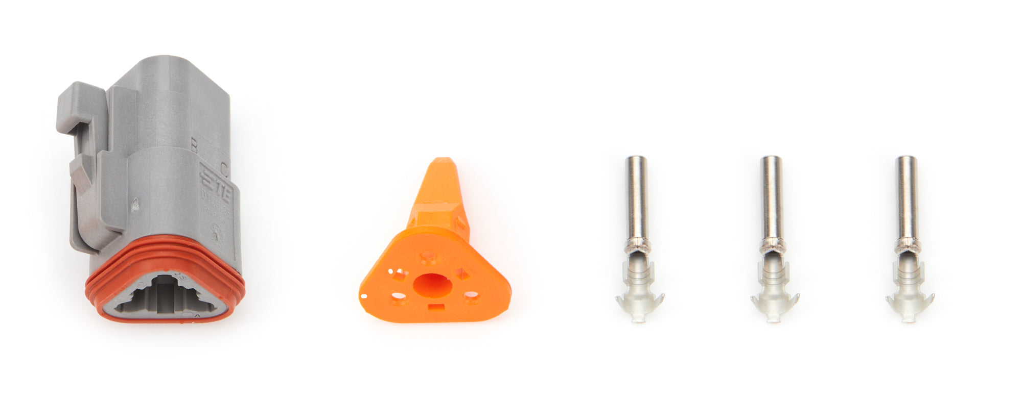 QUICKCAR RACING PRODUCTS QRP71-330 Deutsch 3-Pin Female Electrical Connector