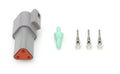 QUICKCAR RACING PRODUCTS QRP71-331 Deutsch 3-Pin Male Connector with Housing and Wedge Locks