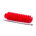 RANCHO RS1927 Performance Shock Boot, 9.5 Inch Length, Rubber, Red Color