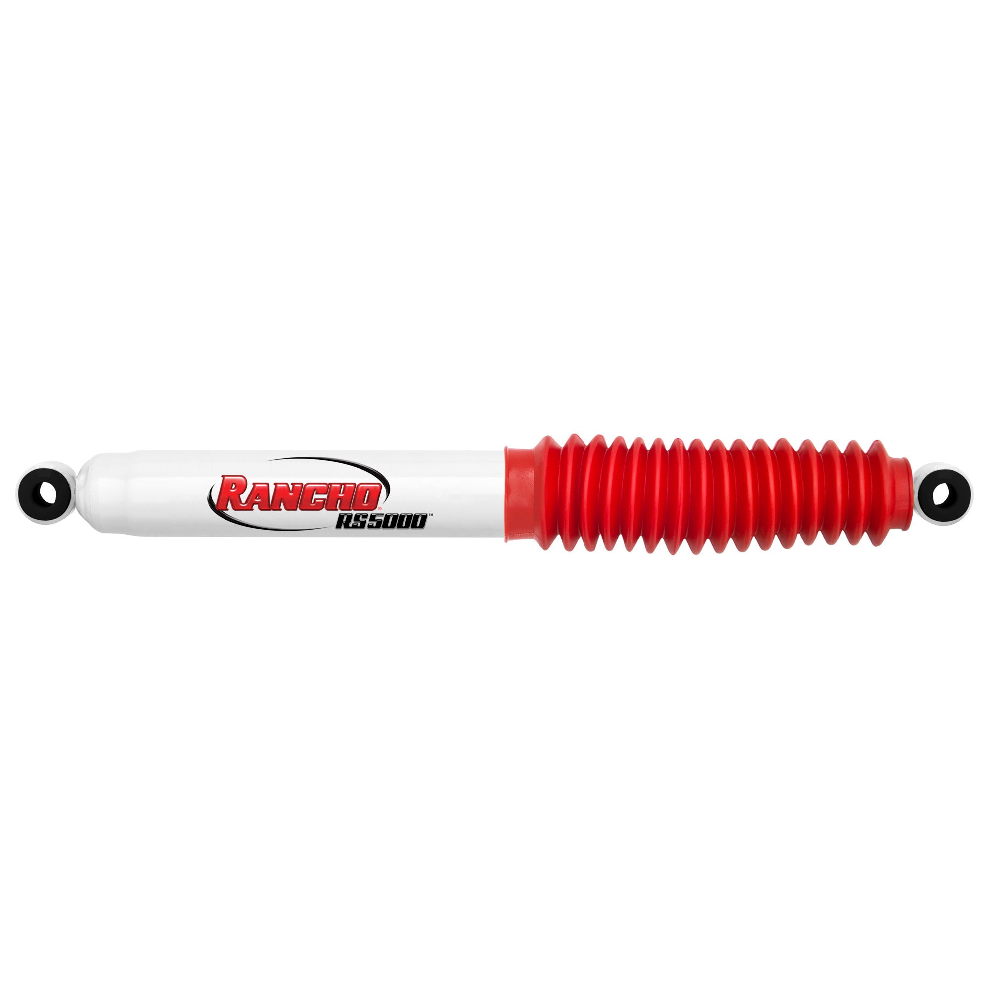 RANCHO RS5404 Gas Cell Steering Stabilizer for Trucks and SUVs, 14.56 Inch Compressed, 24 Inch Extended, 2.17 Inch Diameter Steel Body