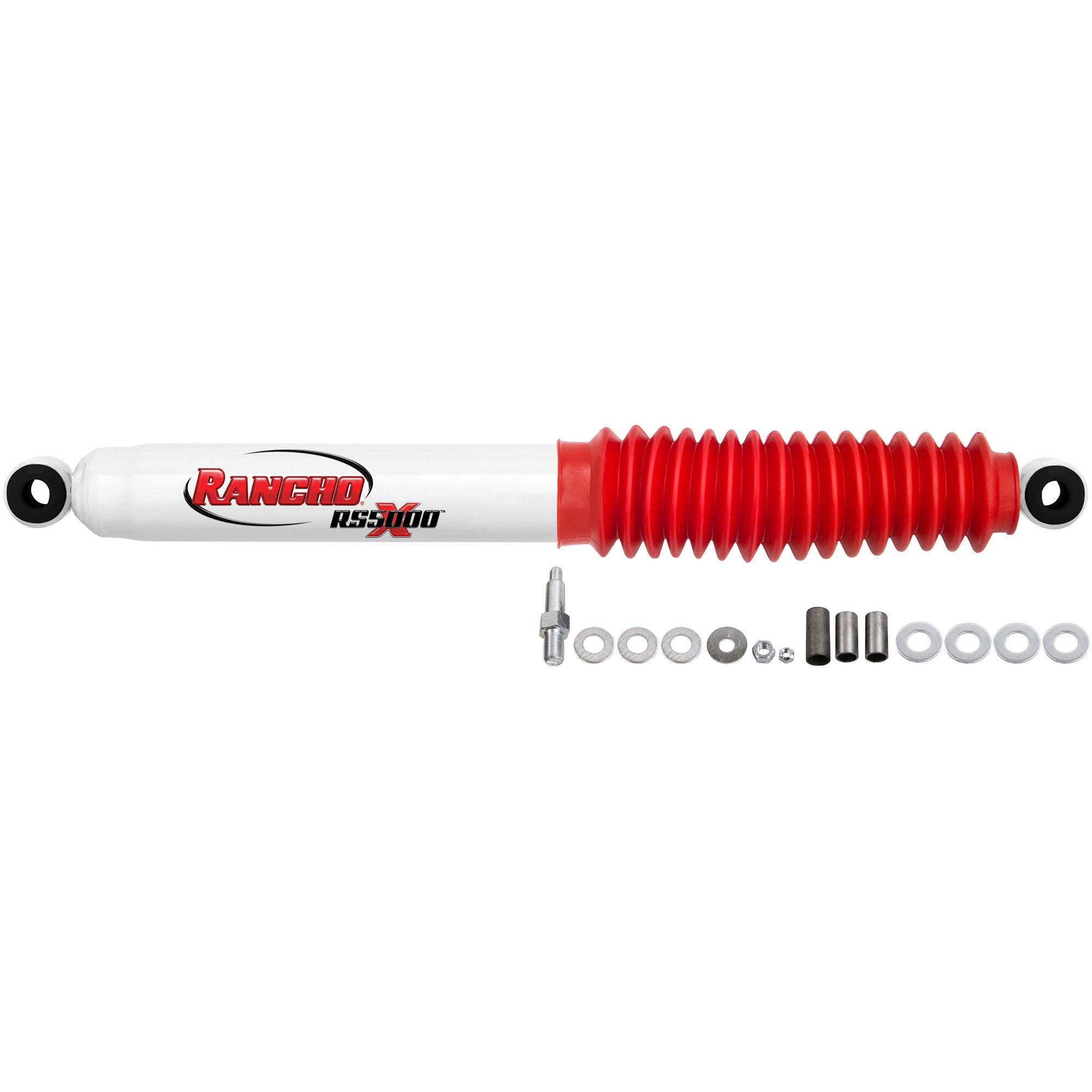 RANCHO RS55112 RS5000X Series Twin Tube Shock Absorber with 16.01 Inch Compressed Length and 26.42 Inch Extended Length