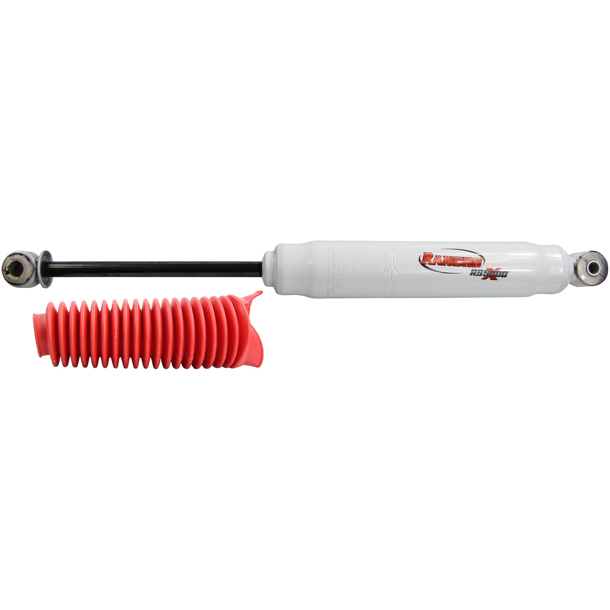RANCHO RS55267 RS5000X Series Twintube Shock Absorber, 16.26 Inch Compressed, 22.92 Inch Extended, 2.25 Inch Diameter Steel Body
