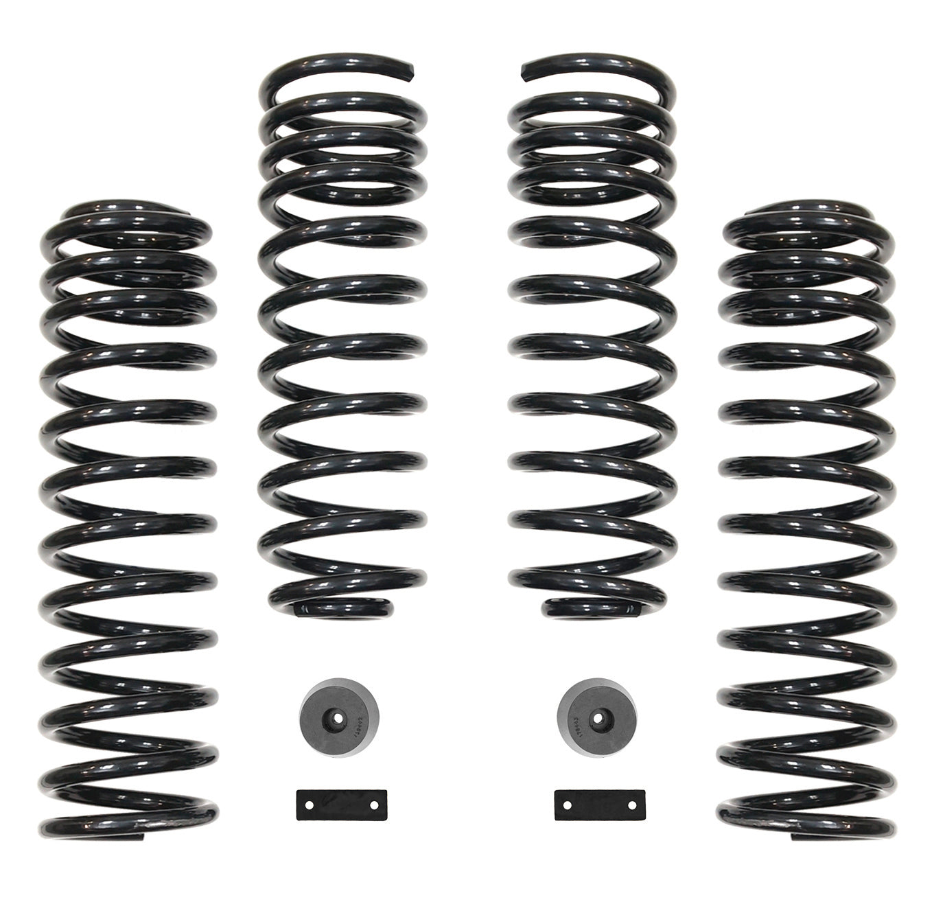 RANCHO RS66139B Suspension Lift Kit for Jeep Wrangler JK 2007-2018, 2-Inch Lift with Bump Stops and Springs
