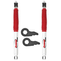 RANCHO RS66300R5 Suspension Leveling Kit for GM Fullsize Trucks, 2-1/4 Inch Lift with Front Shocks and Torsion Keys