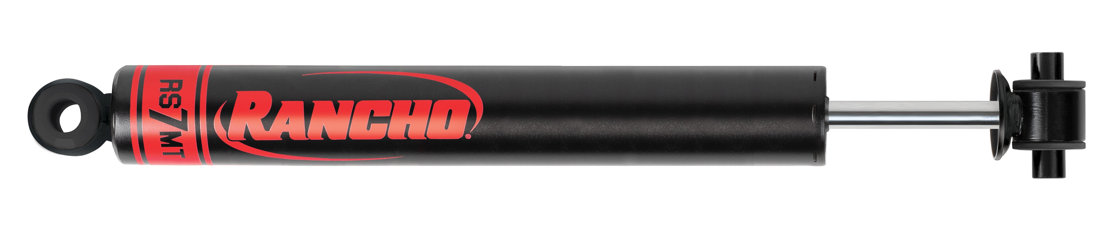 RANCHO RS77063 7MT Monotube Shock Absorber for Trucks, 16 Inch Compressed Length, Black Steel Finish