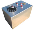 RCI Fuel Cell Aluminum 12 Gallon with Sender and 8 AN Male Outlet