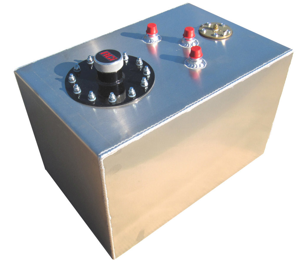 RCI Fuel Cell Aluminum 12 Gallon with Sender and 8 AN Male Outlet