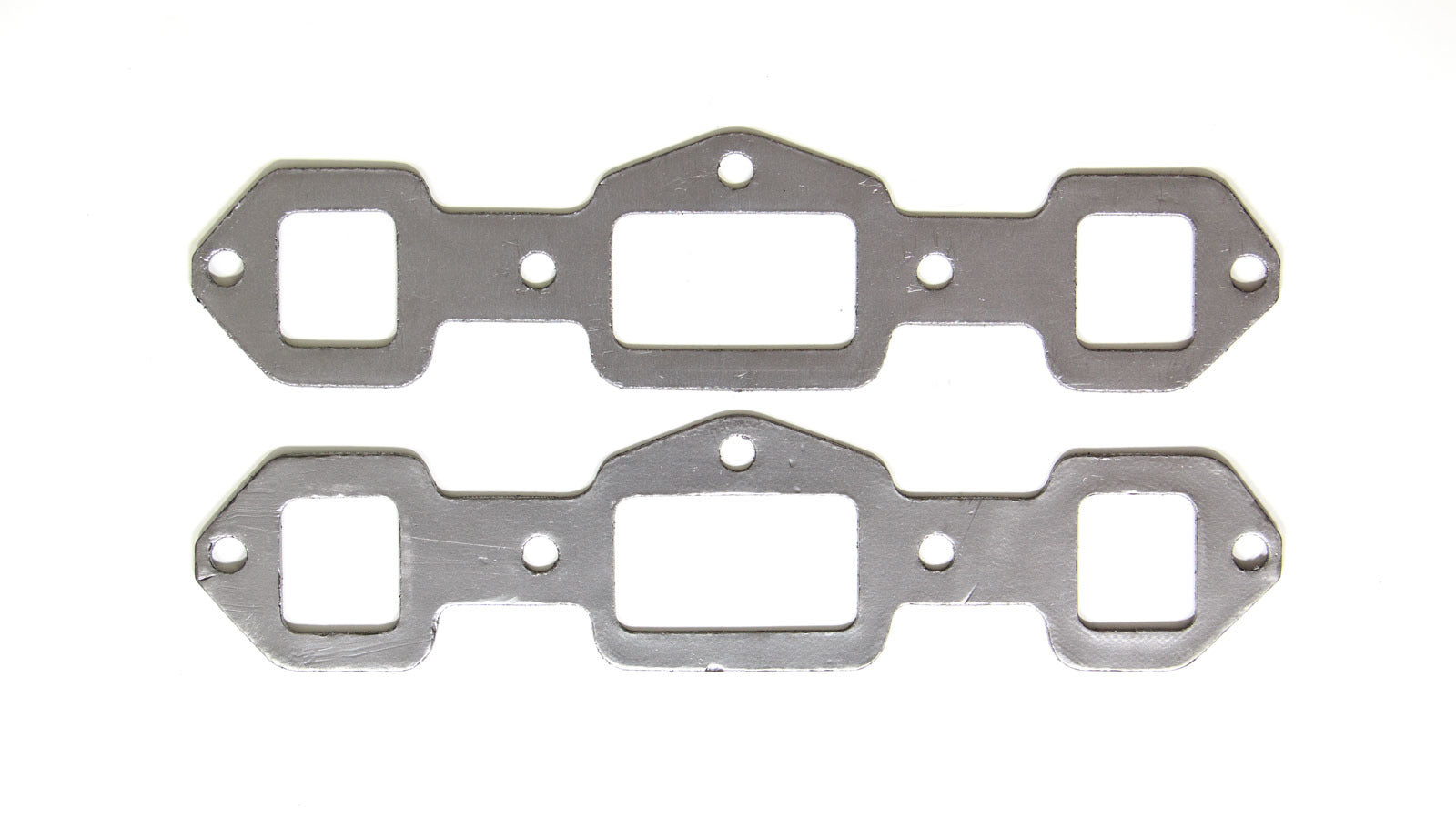 Remflex Exhaust Gaskets for Oldsmobile V8 400/425/455 with Rectangular Port, 1.625 x 1.875 Inch, Graphite Material