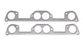 Remflex Exhaust Gasket 12-002 for Pontiac V8 1.875 Inch Round Port, Graphite, Pair
