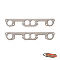 Remflex Exhaust Gasket for Pontiac V8 Tiger Head Ram Air IV 1.875 Inch Round Port Pair