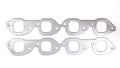 Remflex Exhaust Gaskets BBC Square Port Part Number 2003, Graphite Material, Rectangular Port Seal Pair