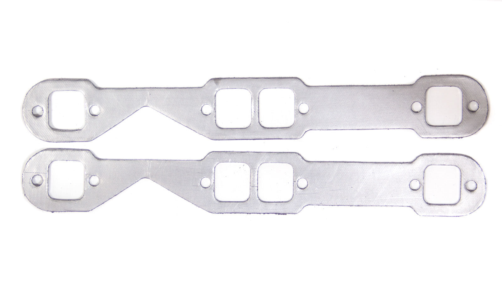 Remflex Exhaust Gaskets SBC Square Port Part No. 2005, 1.531 x 1.593 Inch Rectangular Port, Graphite Material, Pair