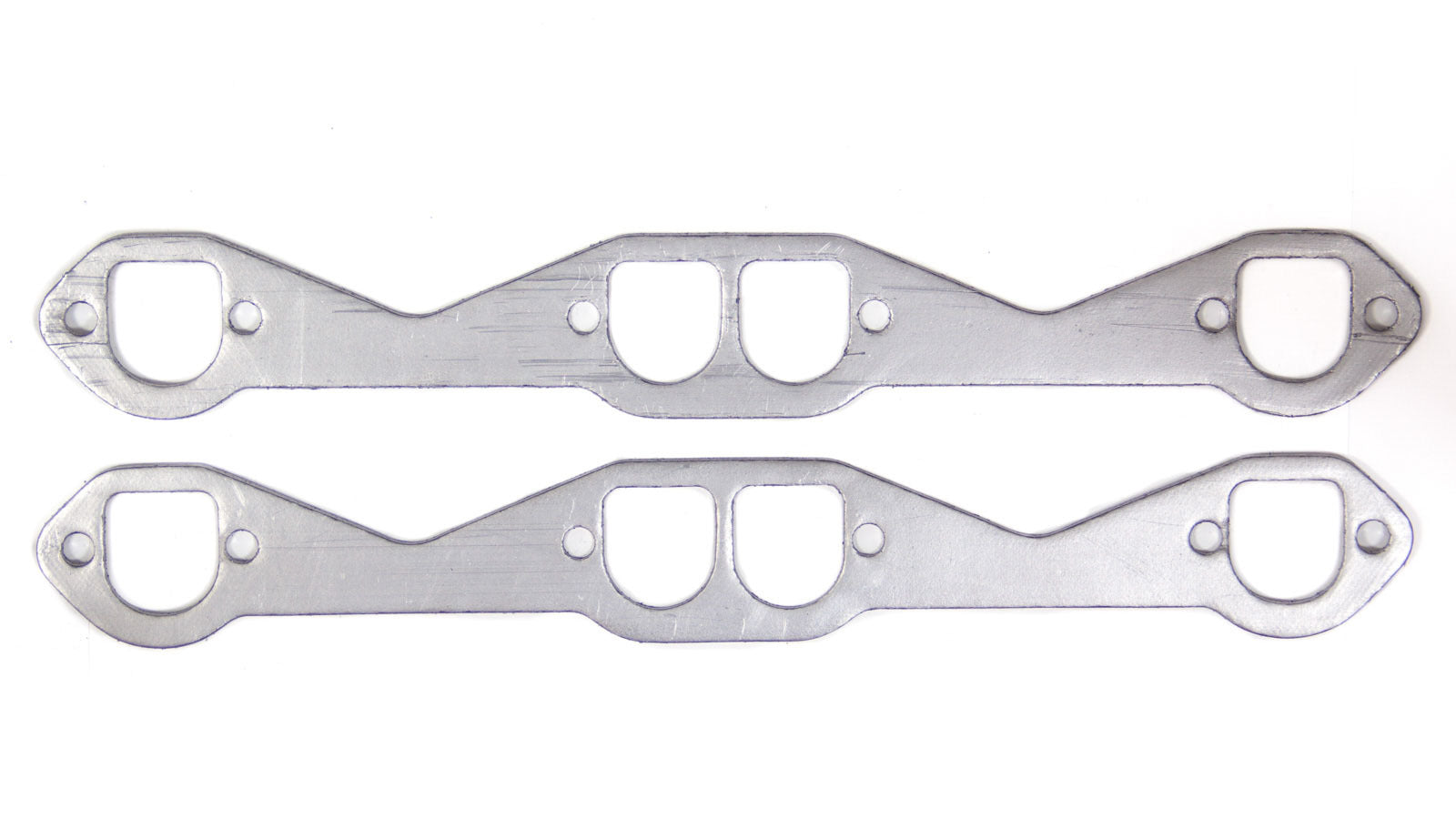 Remflex Exhaust Gasket SBC Brodix Track1 D-Port 1.500 Inch x 1.625 Inch Graphite Pair