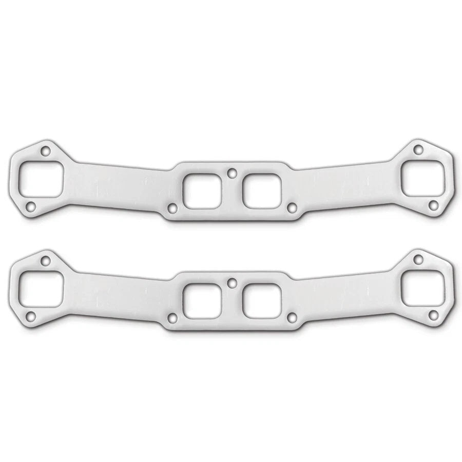 Remflex Exhaust Gaskets REM2020 for Chevy V8 348/409 with Square Center and End Ports