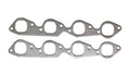 Remflex Exhaust Gaskets BBC Part Number 2030 - 2 Inch by 1.875 Inch Stock Port Graphite Pair