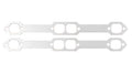 Remflex Exhaust Gasket for Small Block Chevy with AFR 23 Degree Cylinder Heads, Oval Port, Graphite, 1.465 x 1.570 Inch Pair