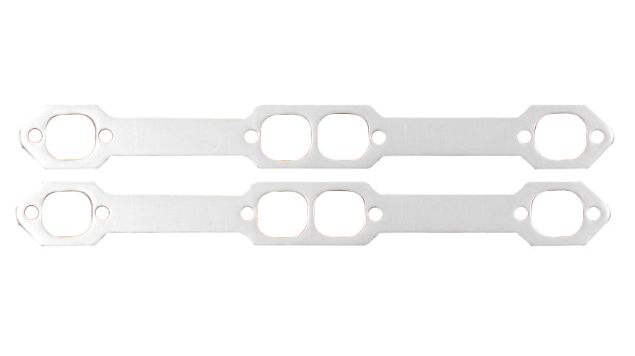 Remflex Exhaust Gasket for Small Block Chevy with AFR 23 Degree Cylinder Heads, Oval Port, Graphite, 1.465 x 1.570 Inch Pair
