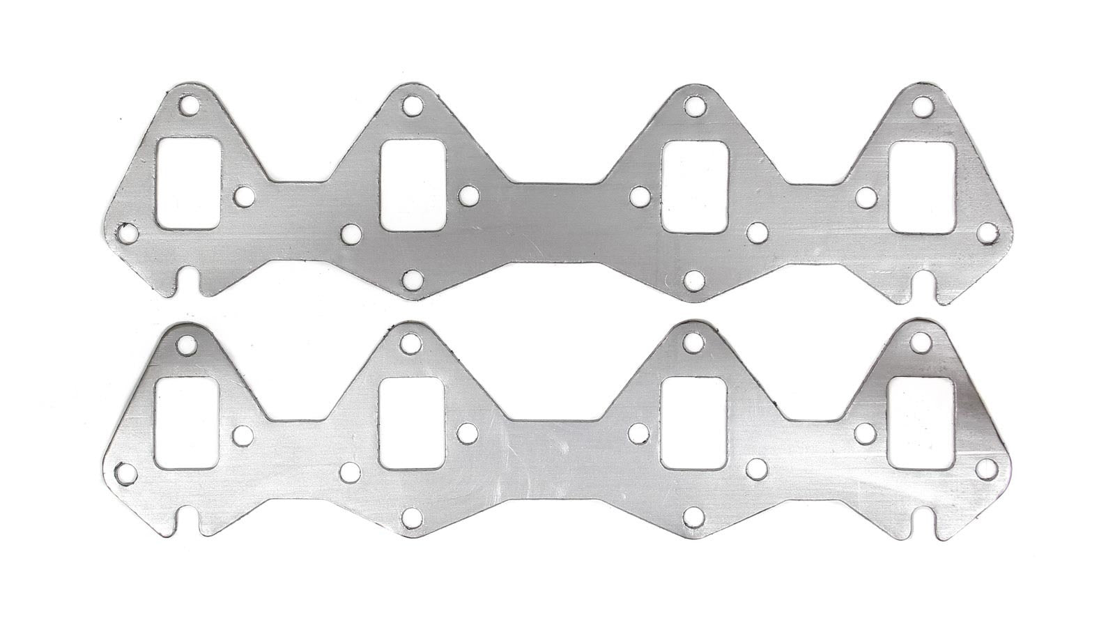 Remflex Exhaust Gaskets BBF FE Series Medium Riser Rectangular Port 1.375 x 1.875 Inch Graphite Pair