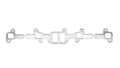 Remflex Exhaust Gaskets for Ford Inline-6 Engines - Part #3016, Graphite Material, End Port 1.375 x 1.188 Inches, Center Port 1.219 x 2.125 Inches