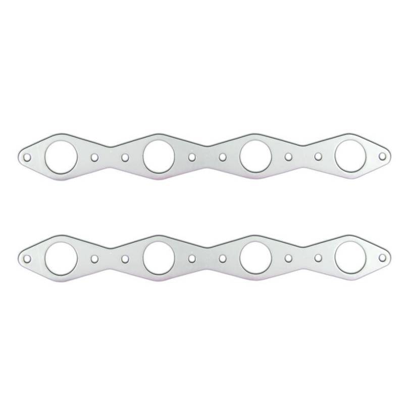 Remflex Exhaust Gaskets Pair for Ford 7.3L PowerStroke 1.750 Inch Round Port with Graphite Material