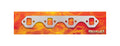 Remflex Exhaust Gasket Set for Small Block Ford 289-351W with Square Ports