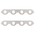 Remflex Exhaust Gasket Set for Small Block Ford 289-351W - Square Port, Graphite Material, 3 Inch Bolt Spacing