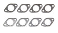 Remflex Exhaust Gasket 3049 for Ford Flathead V8 221/239 Cubic Inches, 1.687 Inch Round Port, Graphite Material, Set of 8