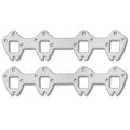 Remflex Exhaust Gasket Set BBF FE 332-428 for Ford FE-Series Engines, 1.500 x 1.813 Inch Square Port, Graphite, 16-Bolt Weld Bead Header Pair