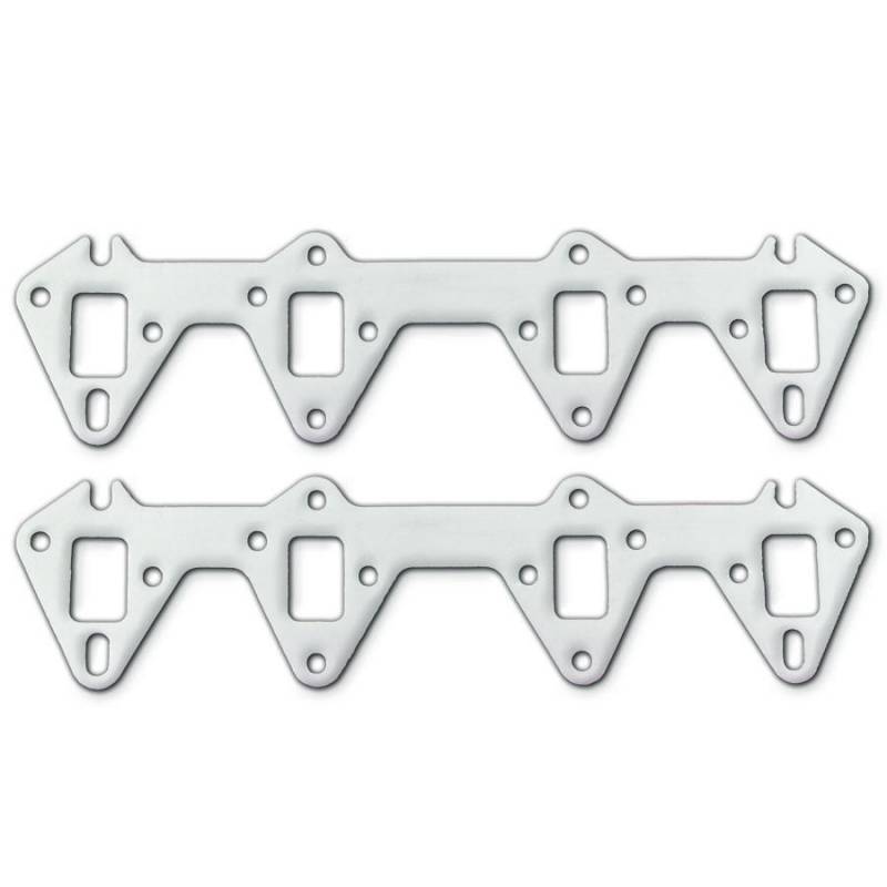 Remflex Exhaust Gaskets BBF FE 390GT/GTA Pair with Square Port Design and Graphite Material
