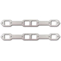 Remflex Exhaust Gasket Set for Mopar 440 Indy Head, 1.875 x 1.625 Inch Square Port, Graphite