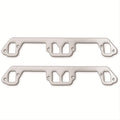 Remflex Exhaust Gasket Set SBM 318-360 for Small Block Mopar, 1.250 x 1.750 Inch End Ports, Graphite Material