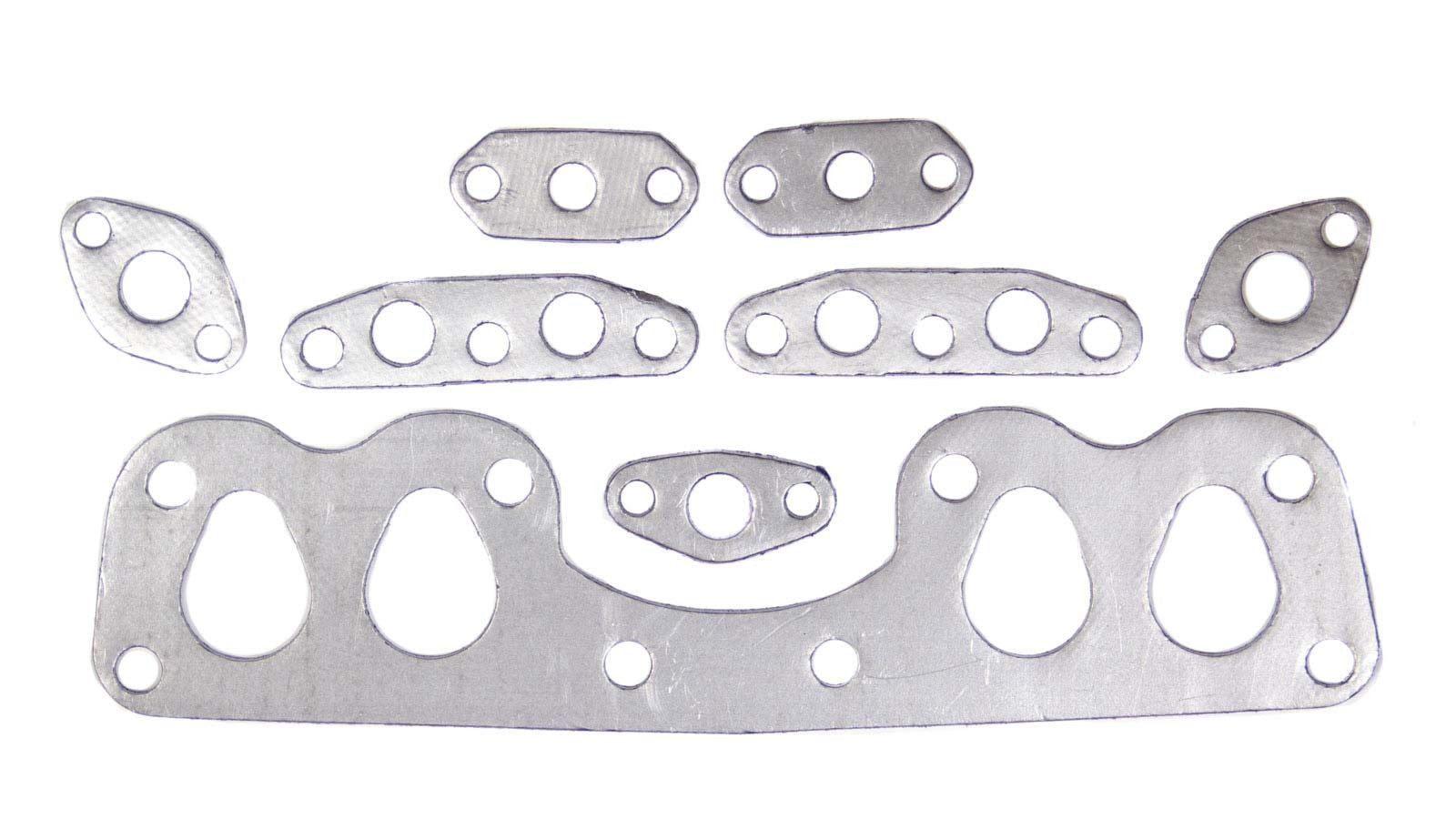 Remflex Exhaust Gaskets Toyota 2.4L 22RE Part 7002 with Egg Shaped Ports and Graphite Material